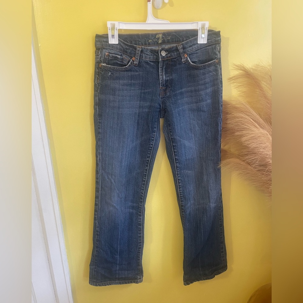 7 for all Mankind Classic Blue Denim Jeans